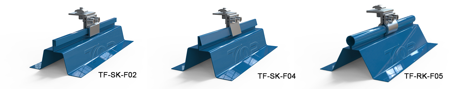 Pince de toit solaire pour système de montage sur le toit