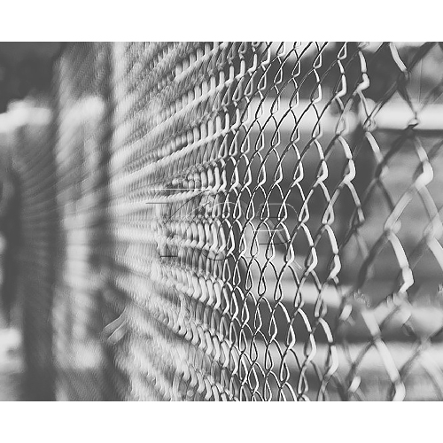 chain link fence gate