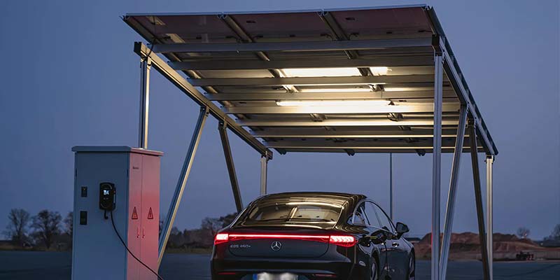 All-in-One DIY Solar Carport Kit for Homeowners