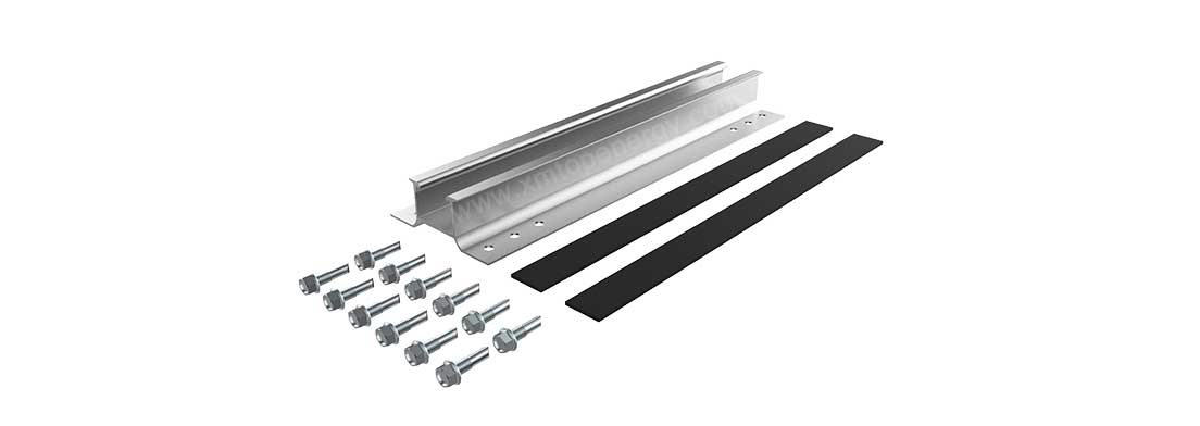 solar rail mounting systems for roofs