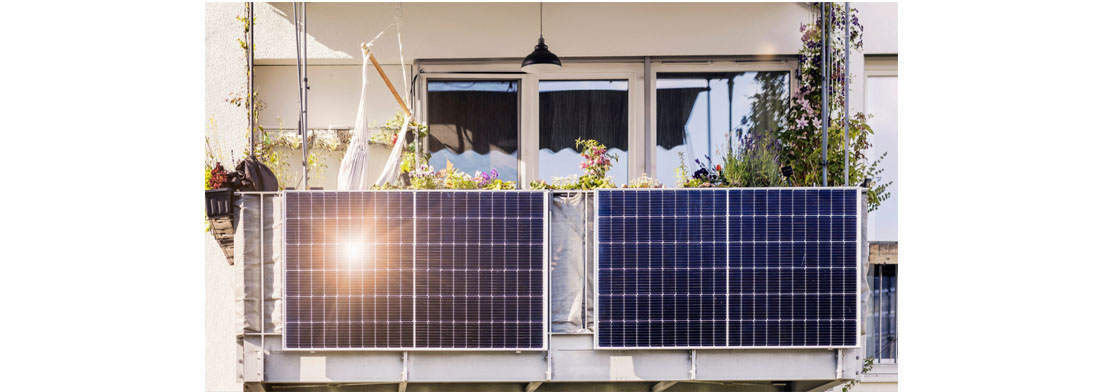 balcony solar panels