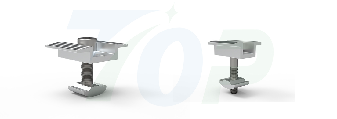 universal solar panel clamps solution