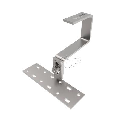 Corrosion-resistant solar roof hook