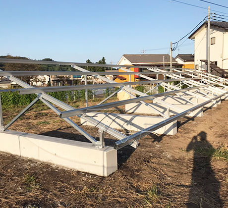 Solution de montage au sol solaire 100KW