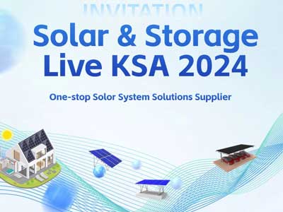 Invitation à l'exposition : rejoignez-nous pour le salon KSA Solar & Storage Live 2024 !