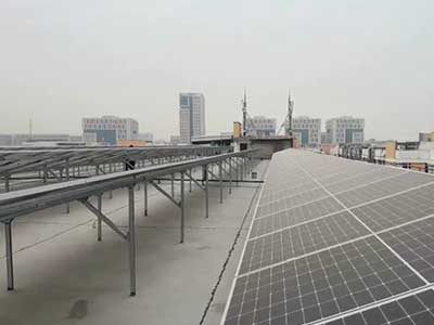 Nouvelles passionnantes : Système de montage de toit solaire de 205 kW pour l'usine électronique de Xiamen
        